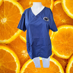 Wonder Work Penn‎ State Scrub Top Size Small
